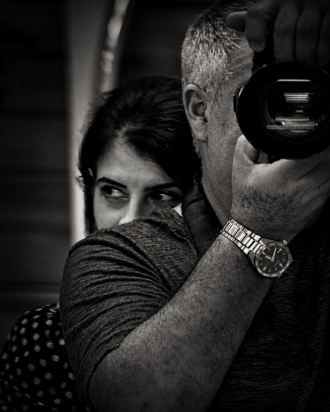 Roberto Mattos fotografando
